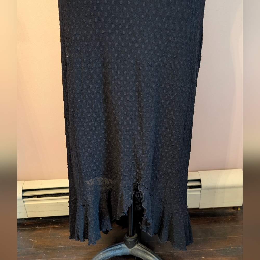 Vintage Betsey Johnson Swiss Dot Ruffled Dress - Picture 6 of 7